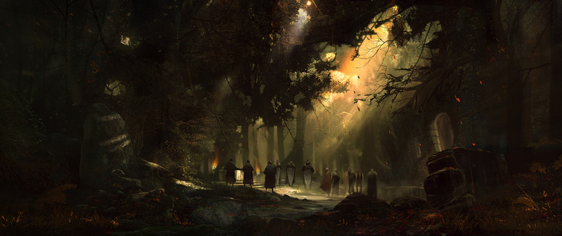 Illustration for article titled A Game of Thrones Concept Art Banished to The Wall